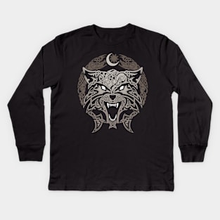 RAGNAROK WOLVES Kids Long Sleeve T-Shirt